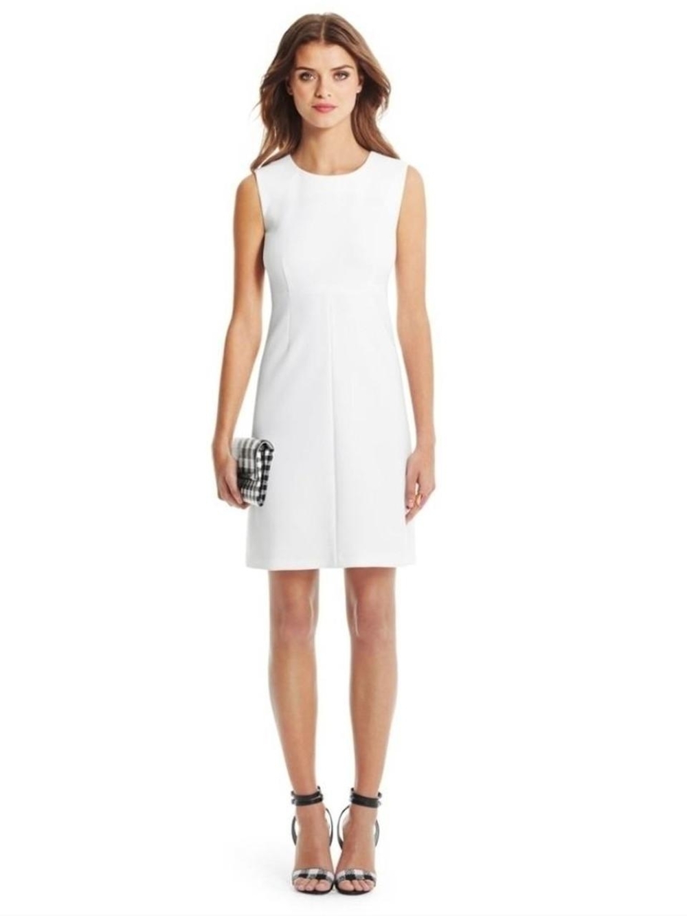 Diane Von Furstenberg Sleeveless White Dress